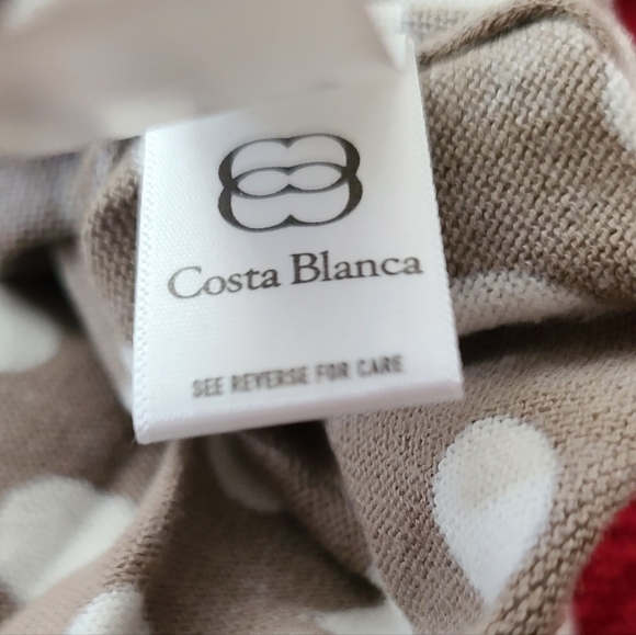 100% cotton sweater with polka dots - Picture 7 of 8